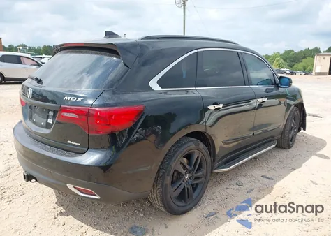 2014 Acura Mdx Technology Package z USA, uszkodzony, nr VIN 5FRYD4H43EB036567